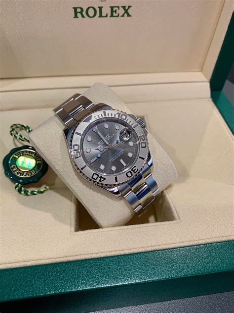 ladies platinum rolex yachtmaster|Rolex yacht master platinum price.